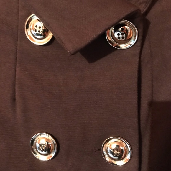 Britt Ryan Double-Breasted Military Jacket EUC - Picture 5 of 13